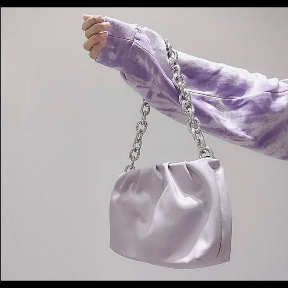 H&M faux leather shoulder bag